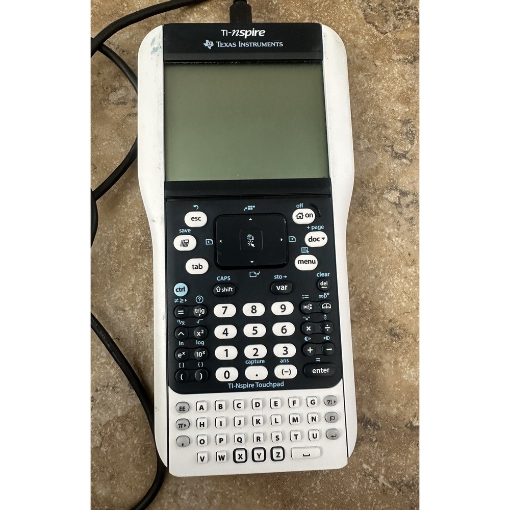 Texas Instrument TI NSPIRE Graphing Calculator Ti 84 Plus Keypad Untested - Picture 2 of 4
